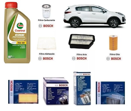 Kit filtri tagliando bosch - tagliando, +