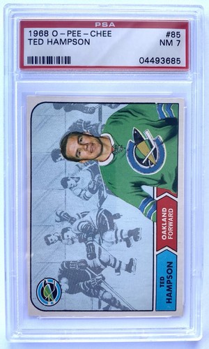 1968 pee chee ted hampson - 1968-69, o-pee-chee