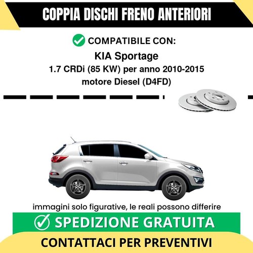 Coppia dischi freno anteriori - coppia,