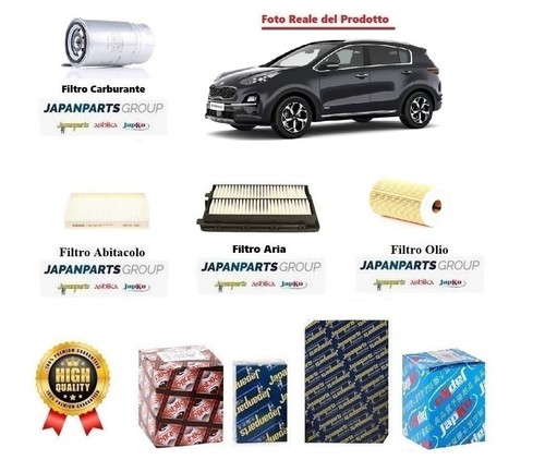 Kit filtri tagliando - filtri, per
