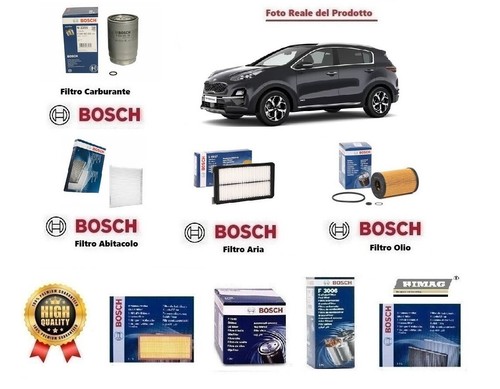 Filtri tagliando bosch - per, kia