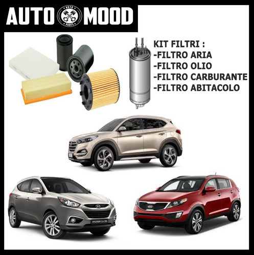 Kit tagliando filtri hyundai - 4,