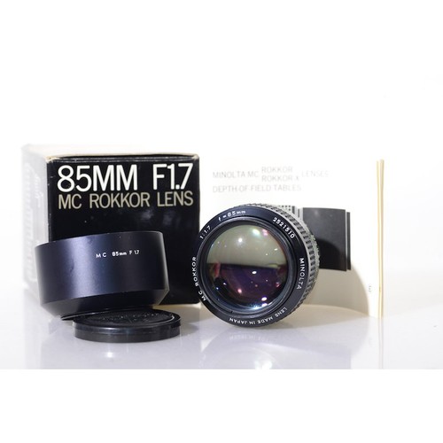 Minolta rokkor 1 - minolta, 1:1.7
