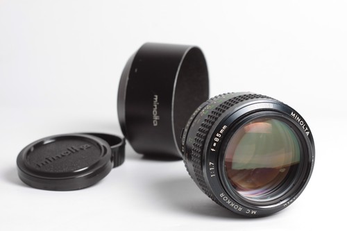 Minolta rokkor 85 - mc, mm