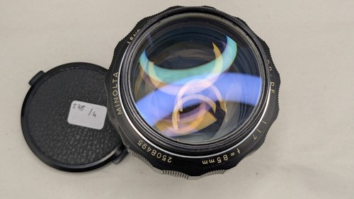 Objectif minolta rokkor pf - minolta, rokkor-pf